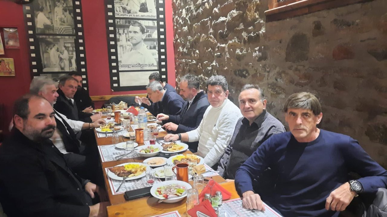 Δείπνο συσπείρωσης στον Ολυμπιακό Βόλου (pic)