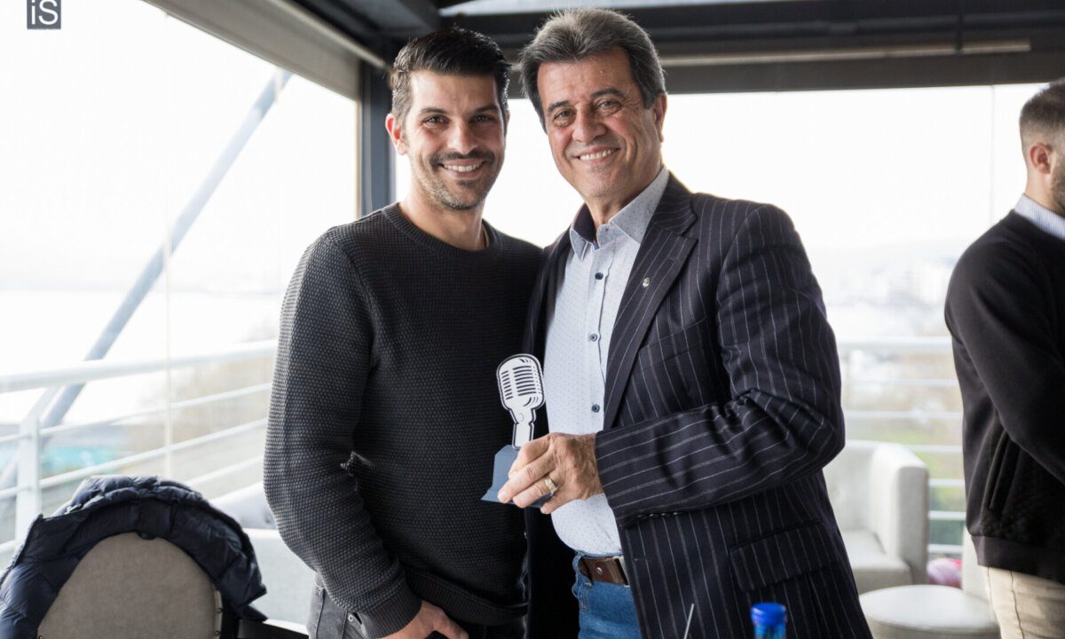 Τιμητική βράβευση για τον Απόστολο Καψιώτη – Εικόνες