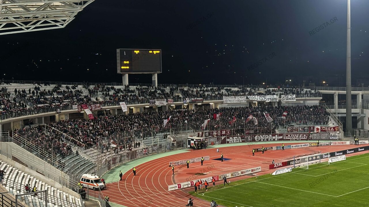 Η παρακάμερα της ΑΕΛ για το διπλό στο Βόλο (vid)