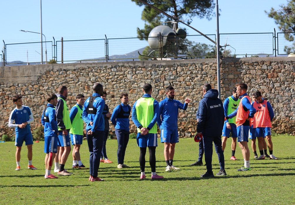 Νίκη Βόλου: Συνεχίζεται η προετοιμασία για Ηρακλή – Δείτε εικόνες