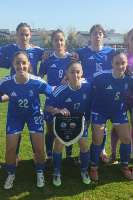 Το πάλεψε η Εθνική Νεανίδων με δύο Βολιώτισσες στην αρχική ενδεκάδα!