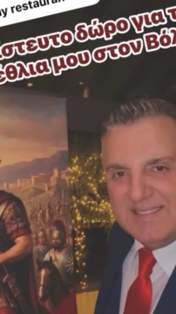 Γενέθλια για τον… στρατηλάτη Σάκη Τζήμα – «Όταν τα καταφέρνεις, σου αξίζει ο τίτλος»